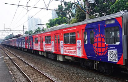 Train Advertising Semakin Dilirik Sebagai Media Iklan Berjalan